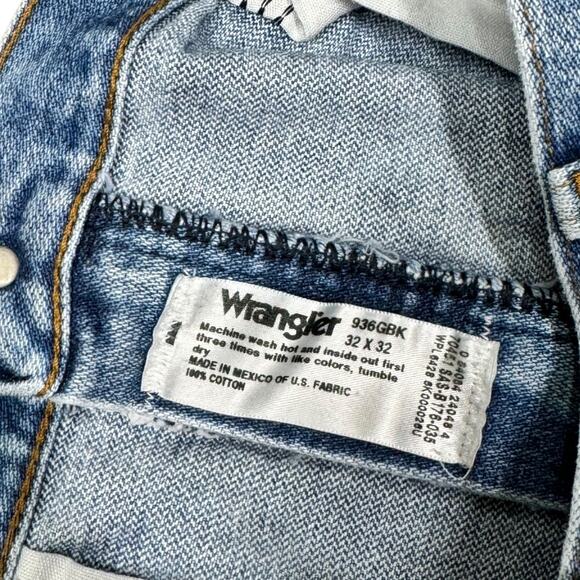 Vintage Wrangler Reworked Cutoffs Denim Shorts 30 High Waisted Distressed - Picture 4 of 4